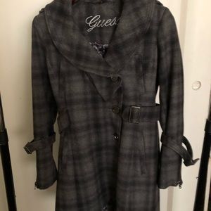 Guess knee length jacket